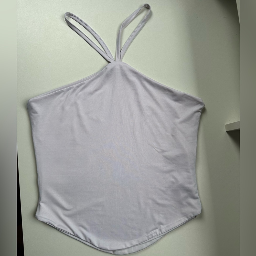 White tank top